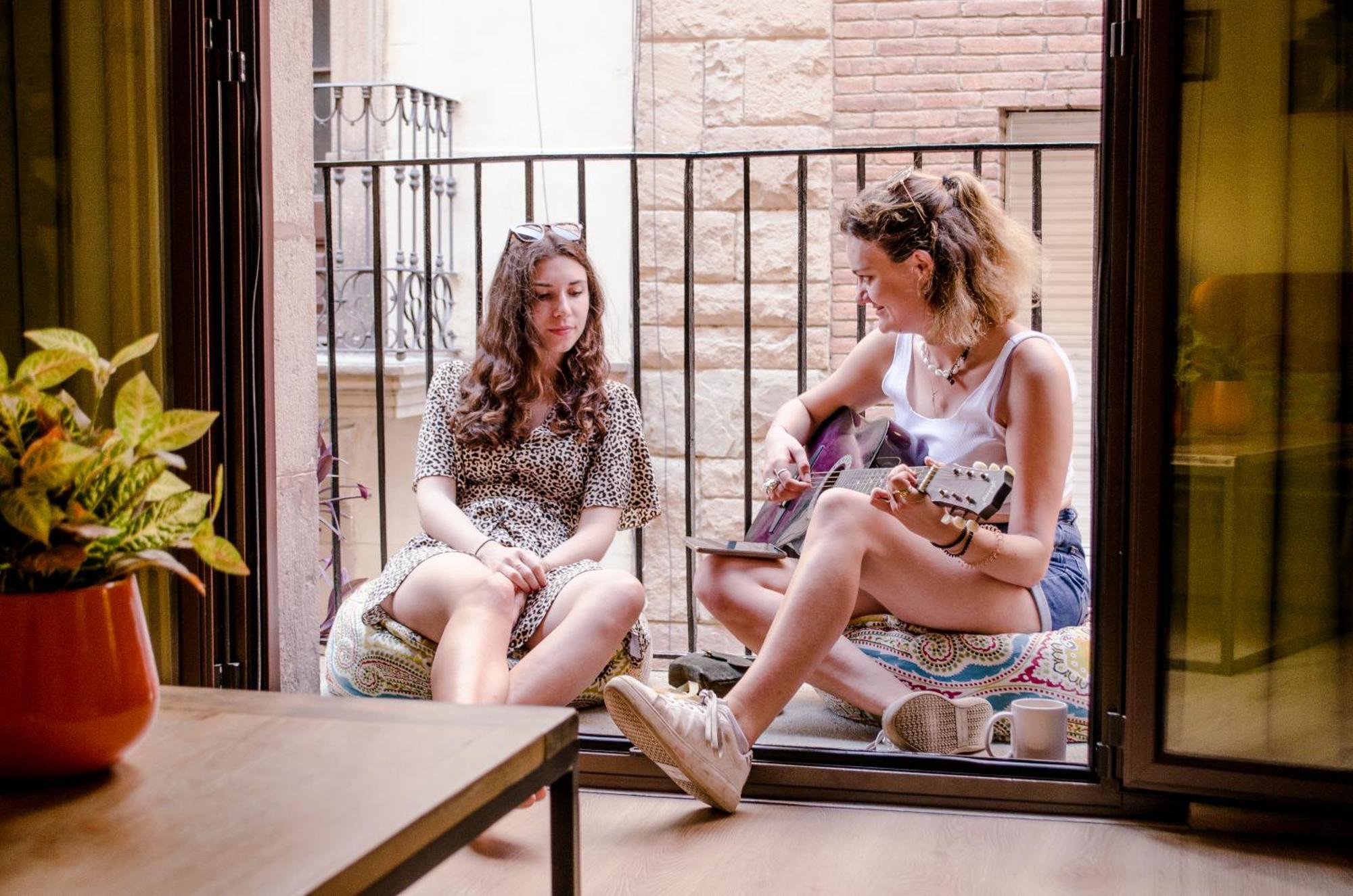 Itaca Hostel Barcelona Bagian luar foto