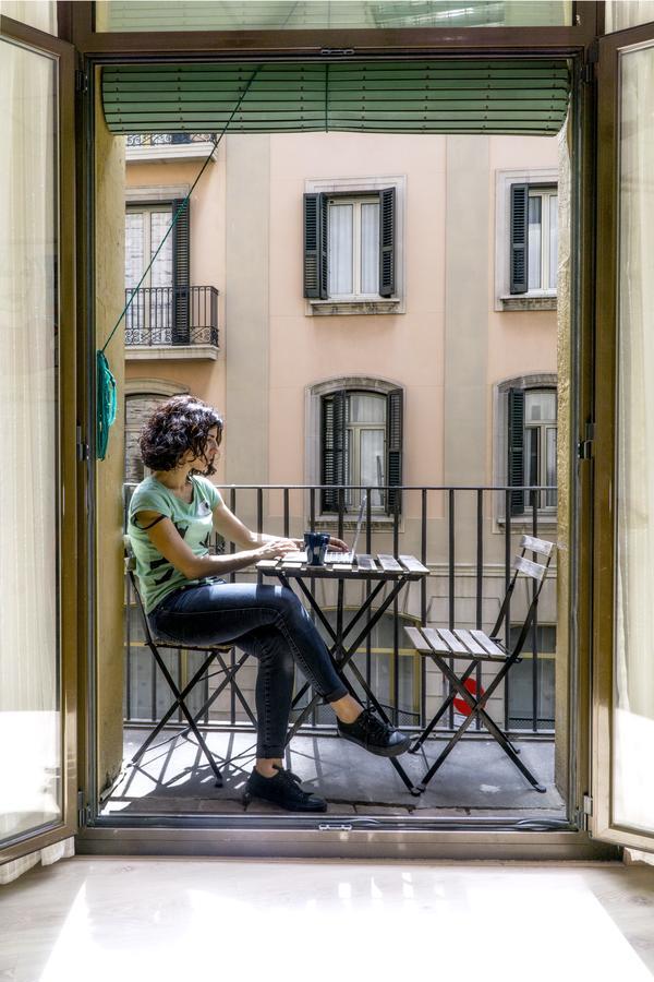 Itaca Hostel Barcelona Bagian luar foto